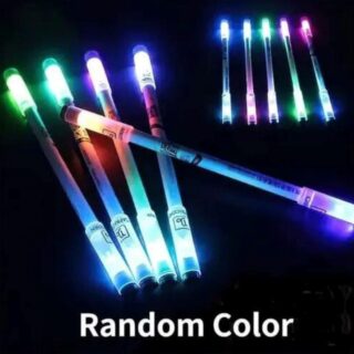 LED Spinning Rotatable Finger Pen for Gaming Student (pack of 4)