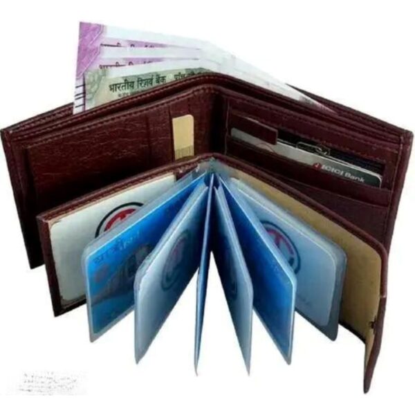 ATM Album Leather Wallet (Men's Purse)